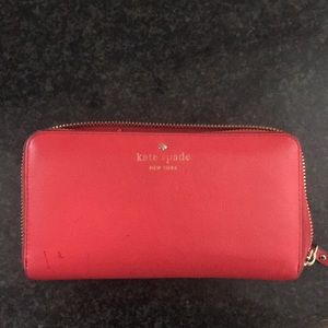 LAST DAY MOVING TOMORROW Pink Kate Spade Wallet